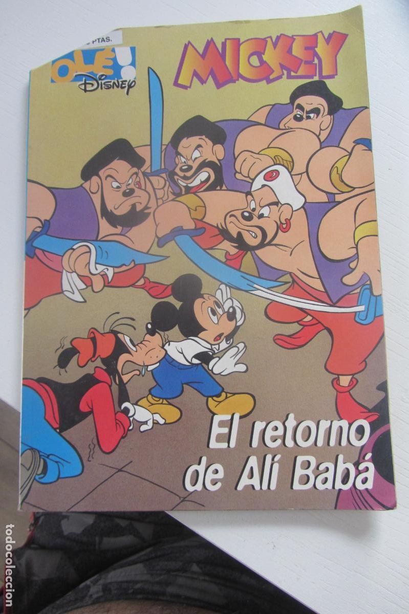 Tebeos: COLECCION OLE DISNEY N&ordm; 11 MICKEY - EL RETORNO DE ALI BABA FORMATO GRANDE EDICIONES B. arx322
