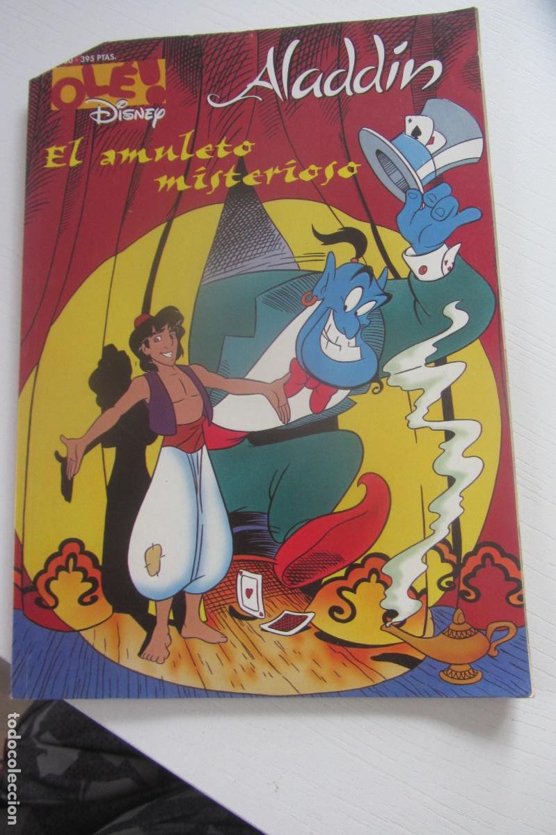 Tebeos: OL&Eacute; DISNEY. N&ordm; 50. ALADDIN. EL AMULETO MISTERIOSO FORMATO GRANDE EDICIONES B. arx322
