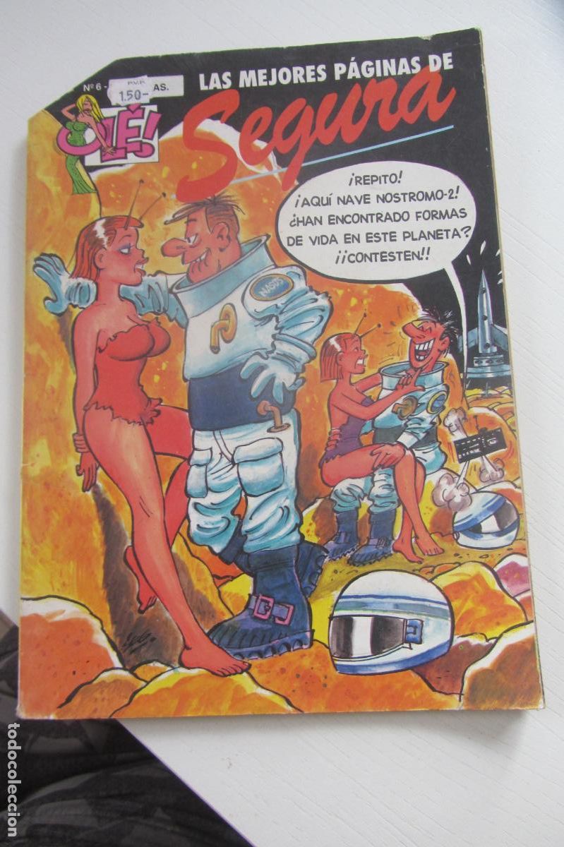 Tebeos: COLECCION OLE N&ordm; 6 LAS MEJORES PAGINAS DE SEGURA FORMATO GRANDE EDICIONES B. arx322