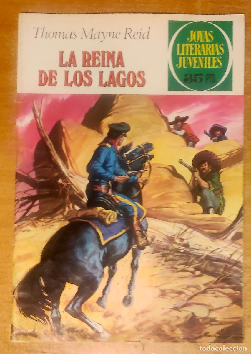 Tebeos: Comic Joyas Literarias ptas 15 Mayne Reid La reina de los lagos numero 61 azul