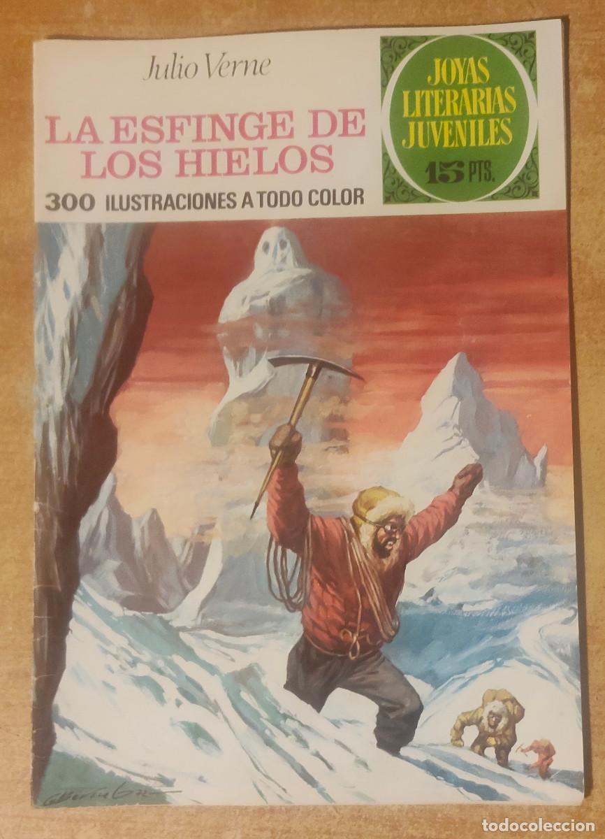 Tebeos: Comic Joyas Literarias ptas 15, Verne La esfinge de los hielos numero 65