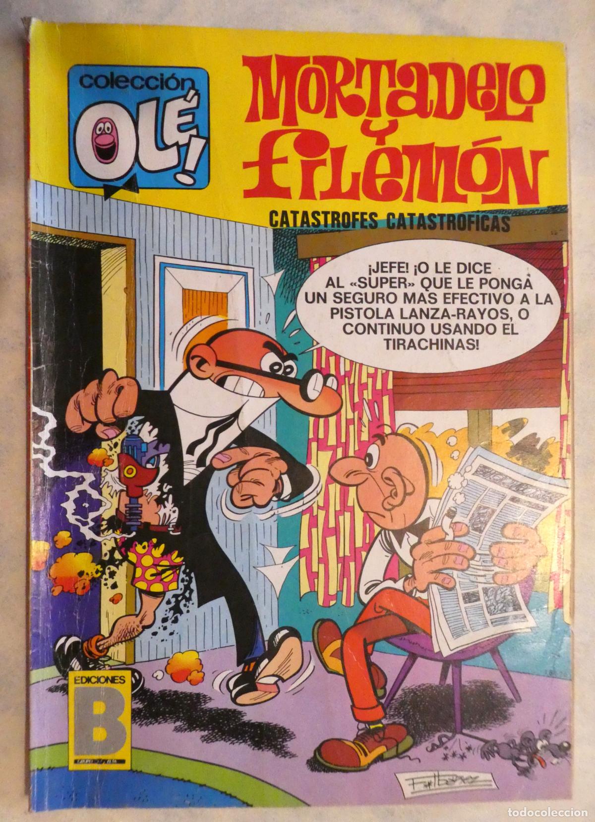 Tebeos: Mortadelo y Filem&oacute;n CATASTROFES CATASTROFICAS , 7&ordf; edicion 1987