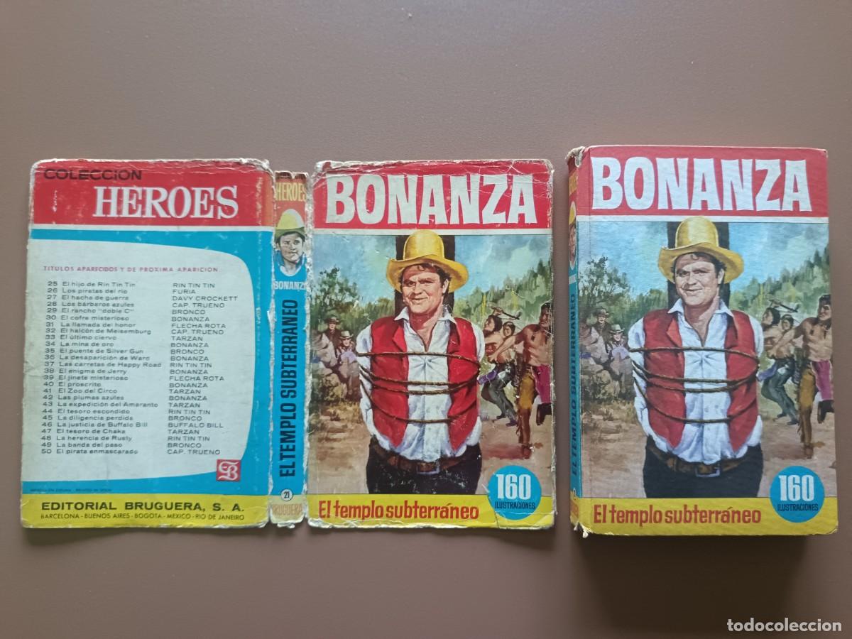 Tebeos: COLECCI&Oacute;N HEROES- BONANZA- EL TEMPLO SUBTERRANEO-21