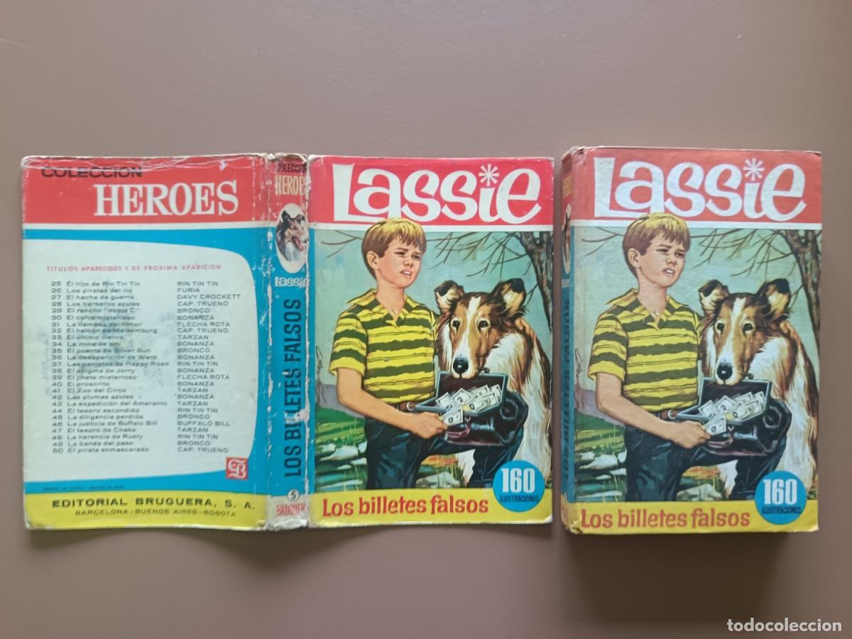 Tebeos: COLECCI&Oacute;N HEROES- LASSI- LOS BILLETES FALSOS-5