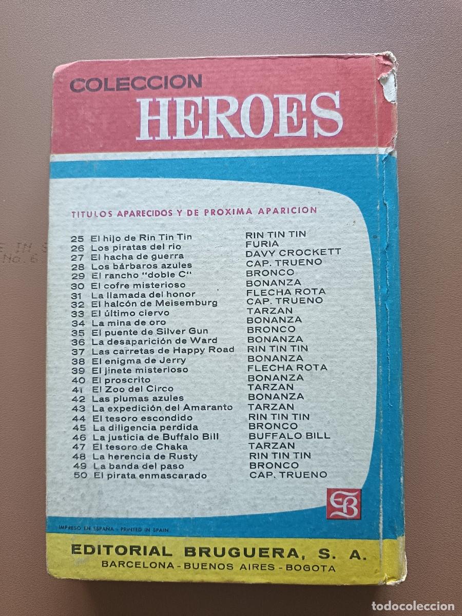 Tebeos: COLECCI&Oacute;N HEROES- FLECHA ROTA- LA LLAMADA DEL HONOR-31 - Foto 2