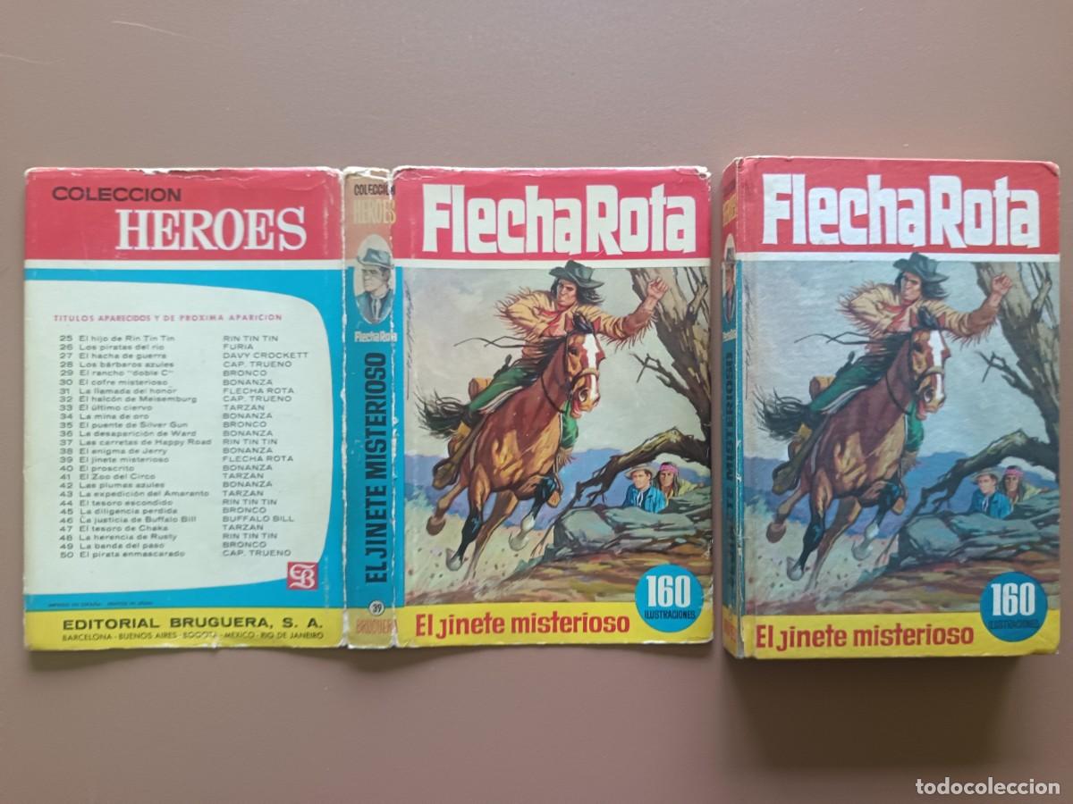 Comics: COLECCI&Oacute;N HEROES- FLECHA ROTA- EL JINETE MISTERIOSO-39