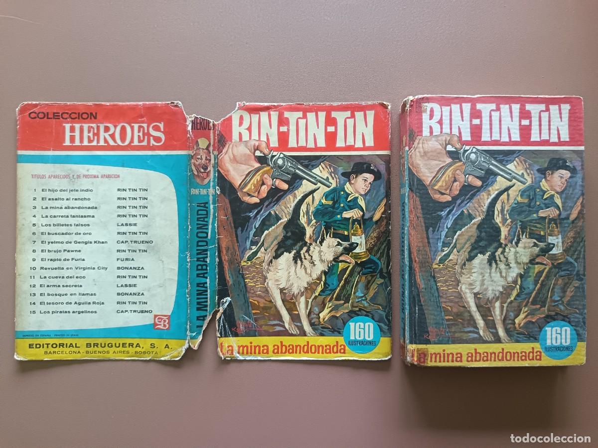 Comics: COLECCI&Oacute;N HEROES- RIN TIN TIN- LA MINA ABANDONADA-3