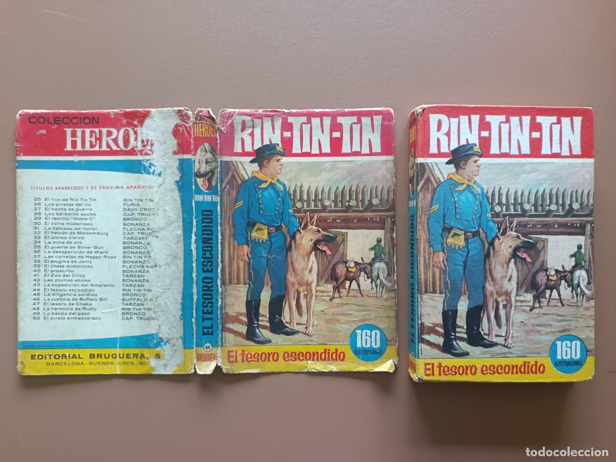 Tebeos: COLECCI&Oacute;N HEROES- RIN TIN TIN- EL TESORO ESCONDIDO-44