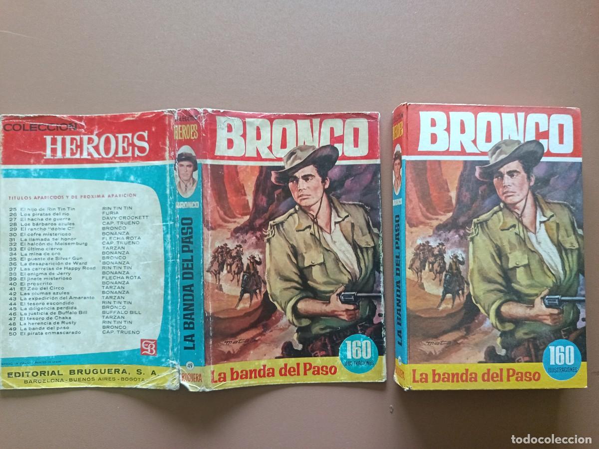 Livros de Banda Desenhada: COLECCI&Oacute;N HEROES- BRONCO-LA BANDA DEL PASO-49