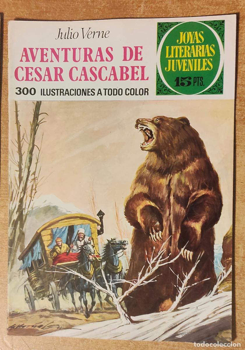 Tebeos: Aventuras de Cesar Cascabel - Julio Verne - Joyas Literarias Juveniles n&ordm; 104