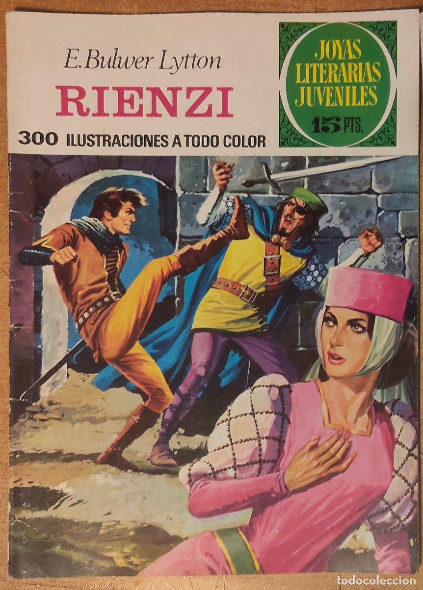 Tebeos: RIENZI (E. BULWER LYTTON) JOYAS LITERARIAS - N&ordm; 111 - BRUGUERA - 1977 ''BUEN ESTADO''