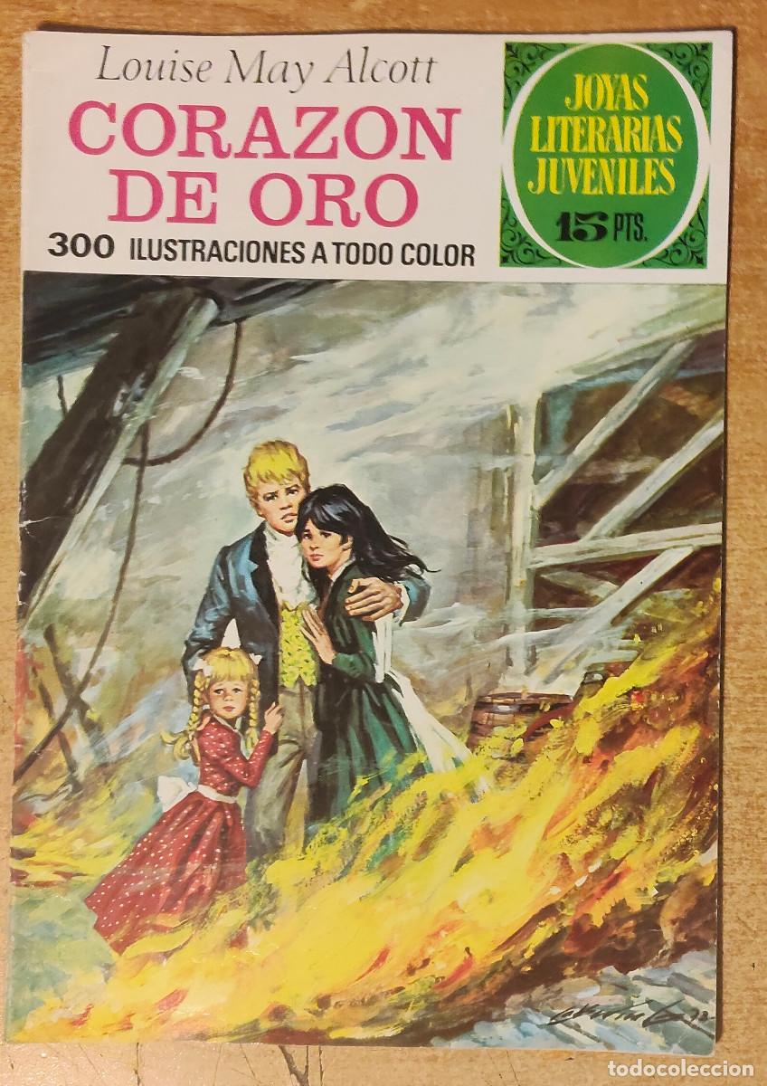 Tebeos: JOYAS LITERARIAS JUVENILES - N&ordm; 112 - CORAZ&Oacute;N DE ORO - LOUISE MAY ALCOTT - BRUGUERA - A&Ntilde;O 1977