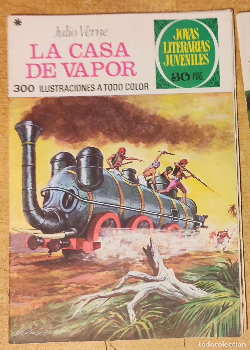 Tebeos: La casa de vapor - Julio Verne - Joyas Literarias Juveniles n&ordm; 134