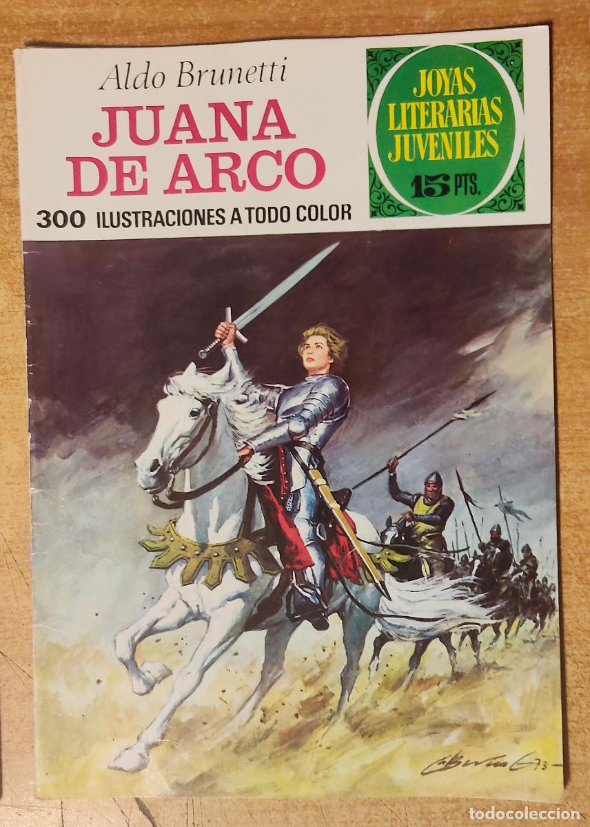 Tebeos: joyas literarias juveniles n&ordm; 109- juana de arco - bruguera 1974 1&ordf; edicion