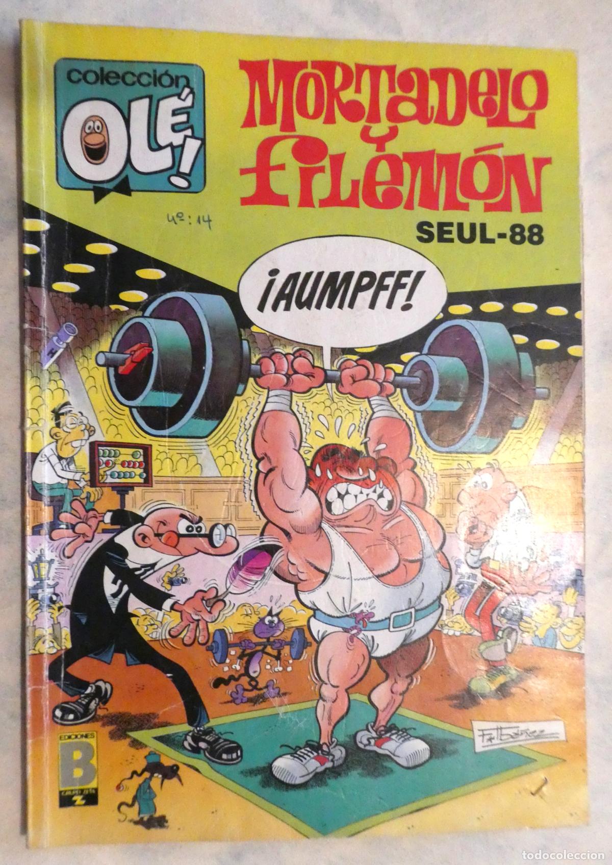 Tebeos: Mortadelo y Filem&oacute;n Seul-88 , 1&ordf; edicion 1988