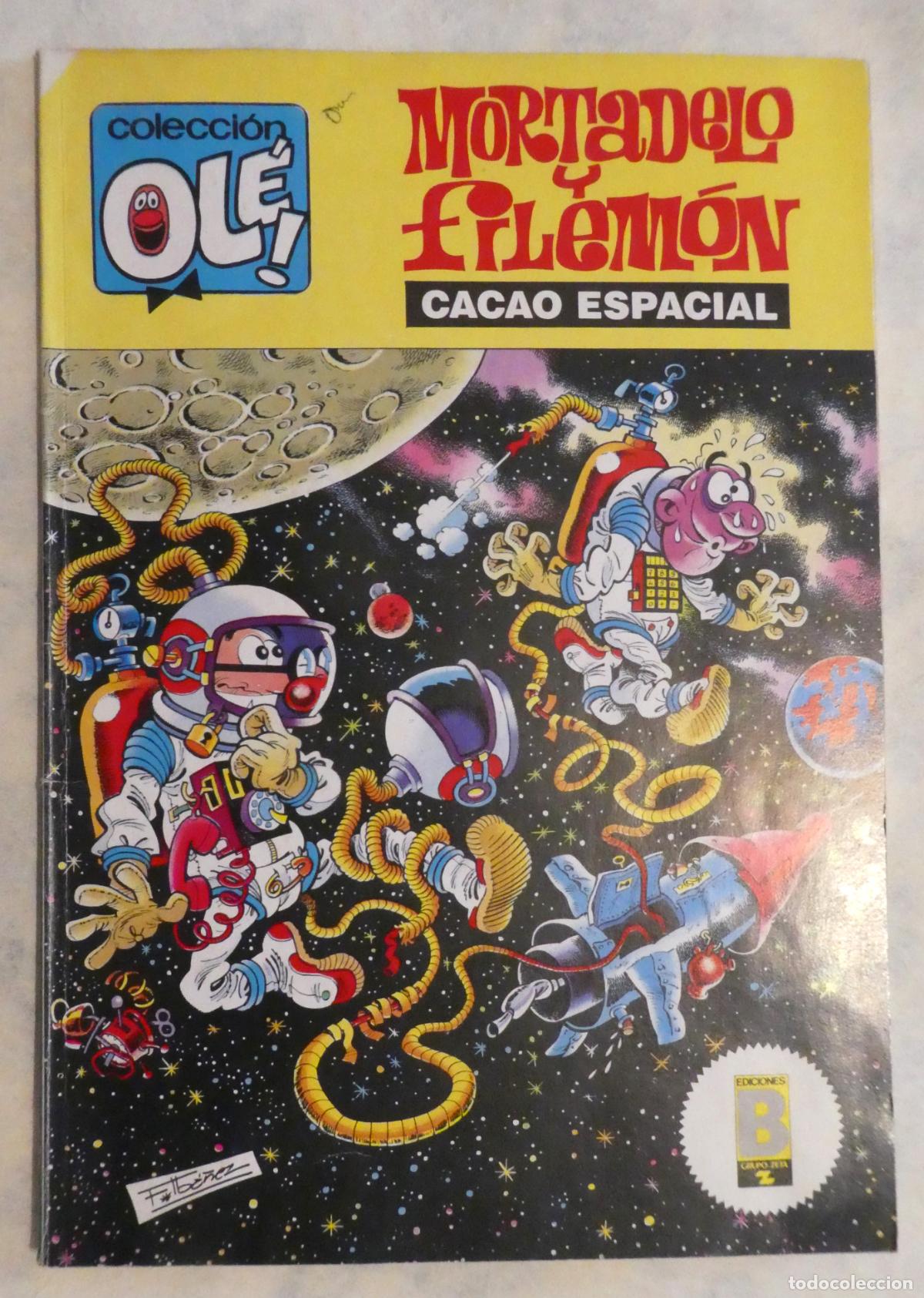 Tebeos: Mortadelo y Filem&oacute;n CACAO ESPACIAL , 1&ordf; edicion 1989