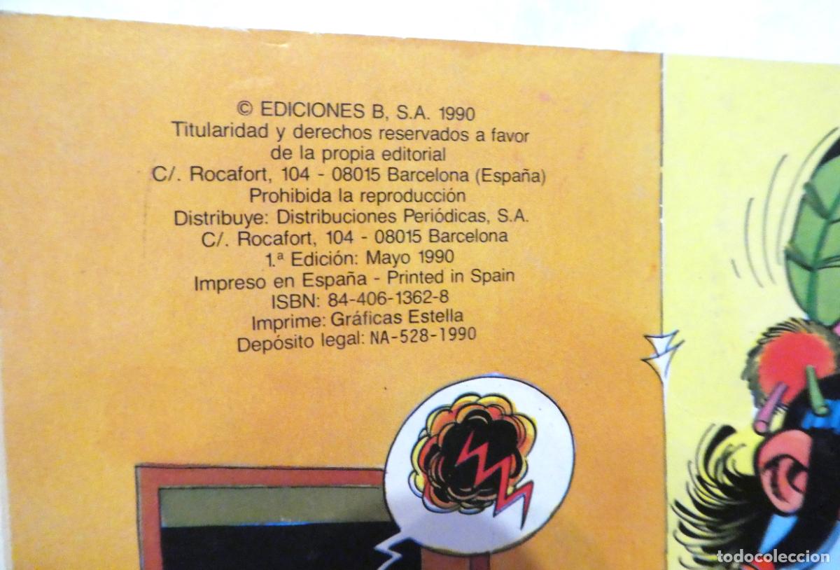 Tebeos: Mortadelo y Filem&oacute;n EL ANSIA DE PODER, 1&ordf; edicion 1990 - Foto 2