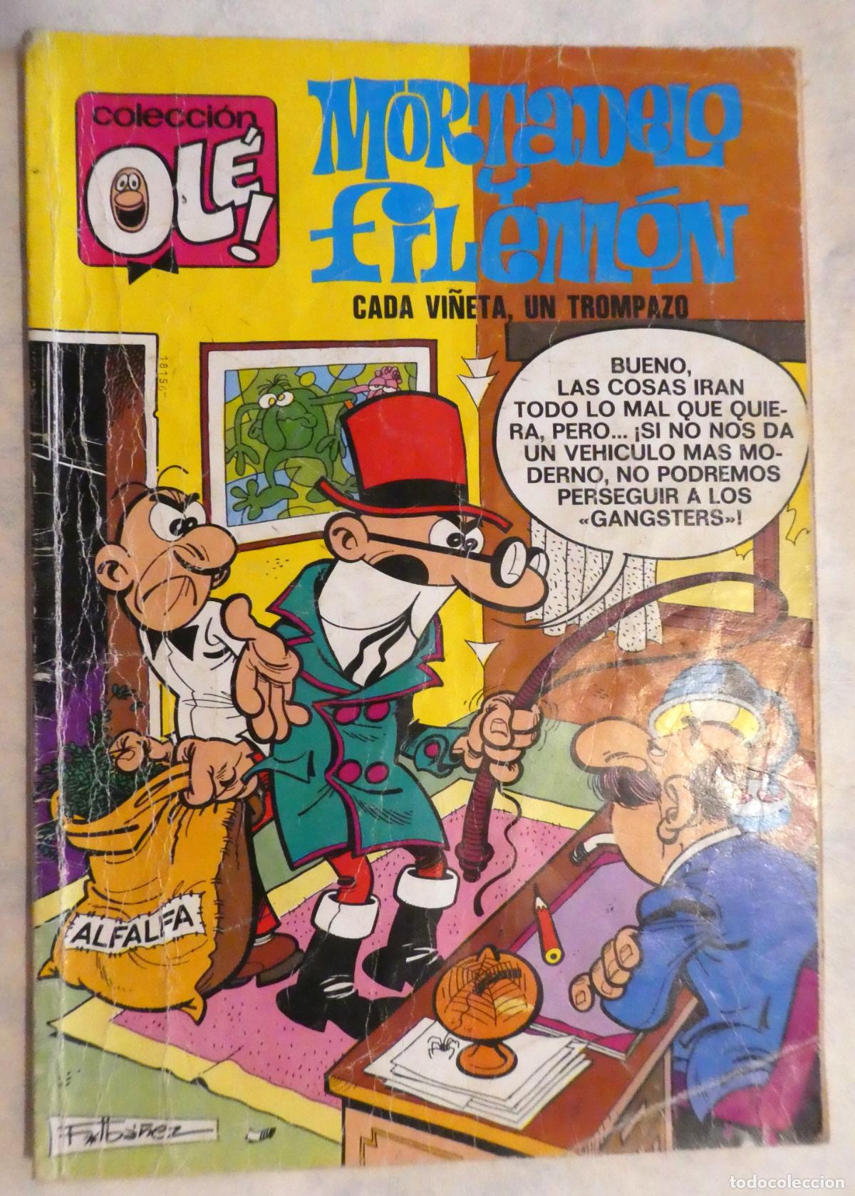 Tebeos: Mortadelo y Filem&oacute;n CADA VI&Ntilde;ETA, UN TROMPAZO , 5&ordf; edicion 1982