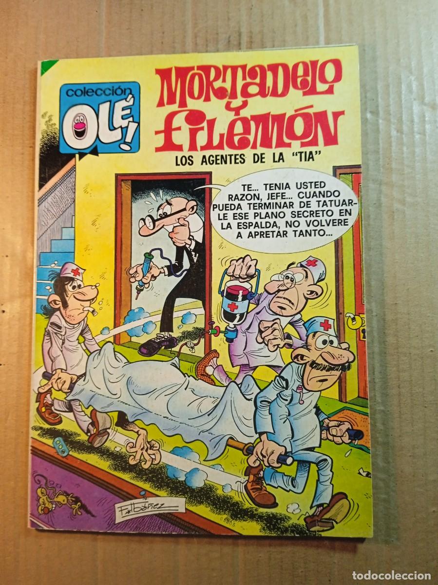 Tebeos: TEBEO DE OLE MORTADELO Y FILEMON EN LOS AGENTES DE LA TIA DEL A&Ntilde;O 1980 N&ordm; 124