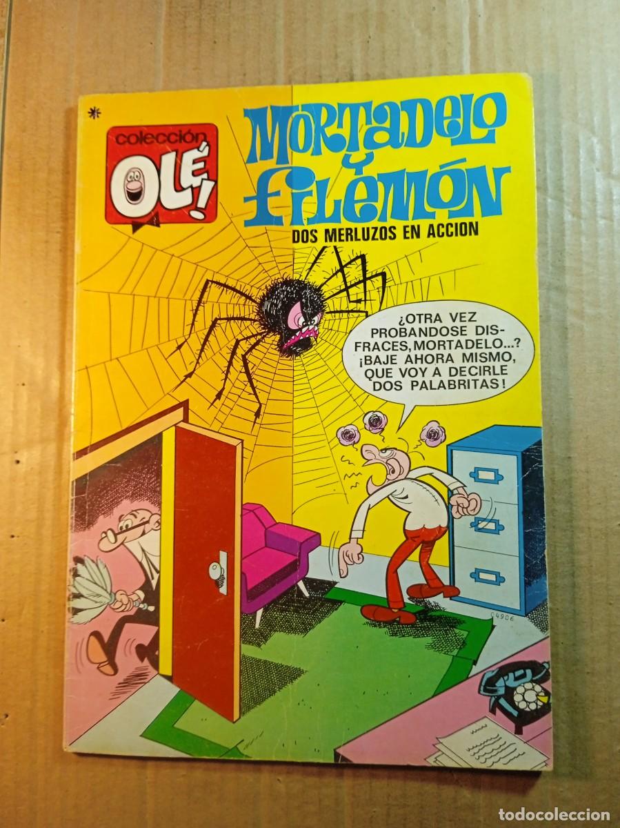 Tebeos: TEBEO DE OLE MORTADELO Y FILEMON EN DOS MERLUZOS EN ACCION DEL A&Ntilde;O 1978 N&ordm; 35
