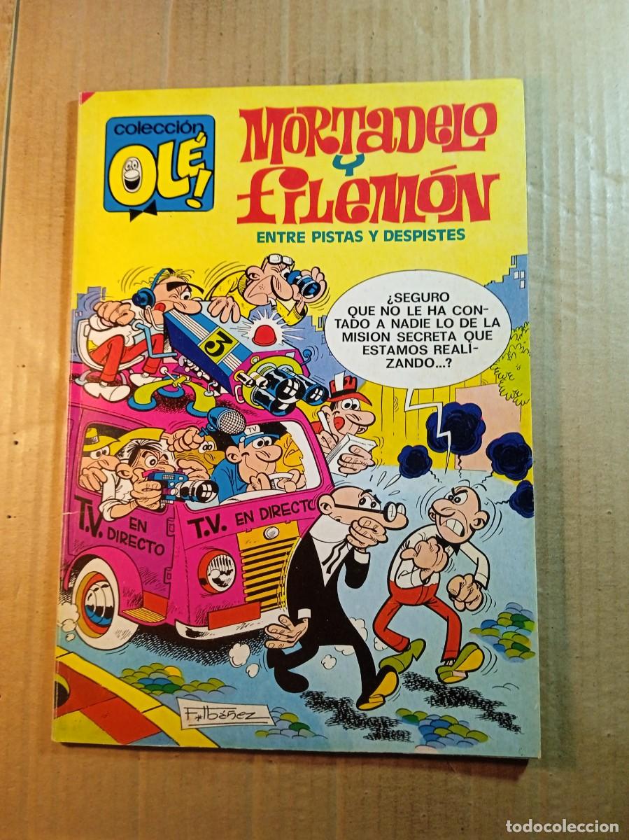 Tebeos: TEBEO DE OLE MORTADELO Y FILEMON EN ENTRE PISTAS Y DESPISTES DEL A&Ntilde;O 1980 N&ordm; 83
