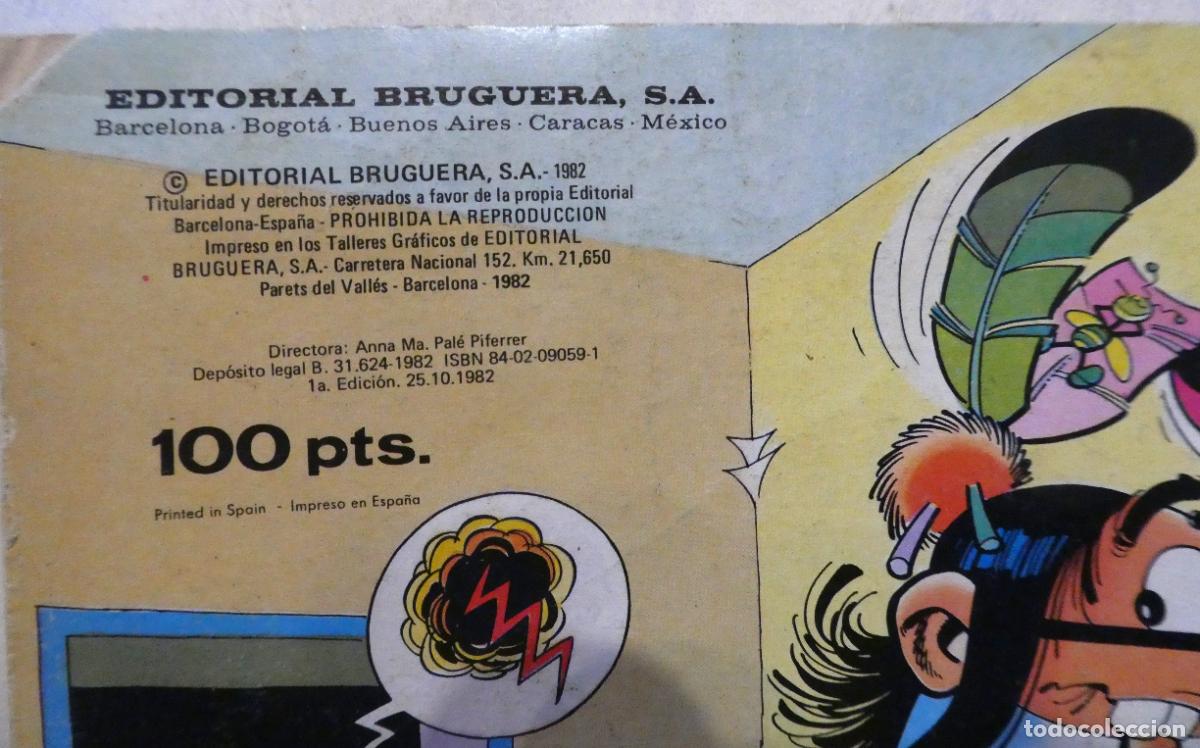 Tebeos: MORTADELO Y FILEMON CON ROMPECHETOS, 1&ordf; edicion 1982 - Foto 2