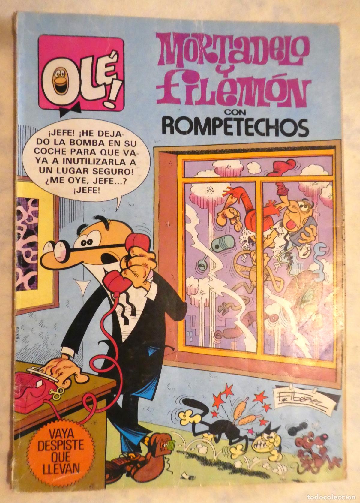 Tebeos: MORTADELO Y FILEMON CON ROMPECHETOS, 1&ordf; edicion 1982