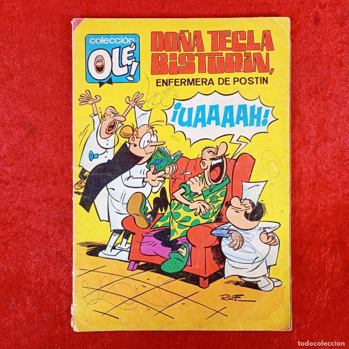 Tebeos: DO&Ntilde;A TECLA, BISTUR&Iacute;N - ENFERMERA DE POSTIN - COLECCI&Oacute;N OL&Eacute; / 31