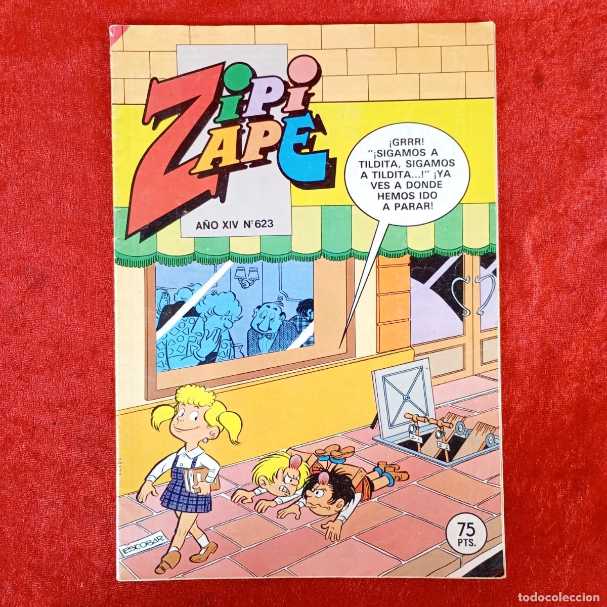 Tebeos: ZIPI ZAPE - A&Ntilde;O XIV - N&ordm; 623 - ESCOBAR / 34