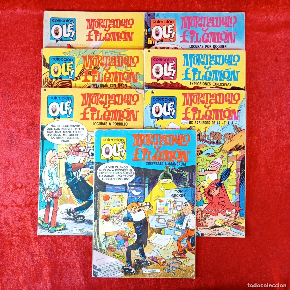 Tebeos: MORTADELO Y FILEM&Oacute;N - 7 TEBEOS - COLECCI&Oacute;N OL&Eacute; - F. IB&Aacute;&Ntilde;EZ - VER N&Uacute;MEROS / 35
