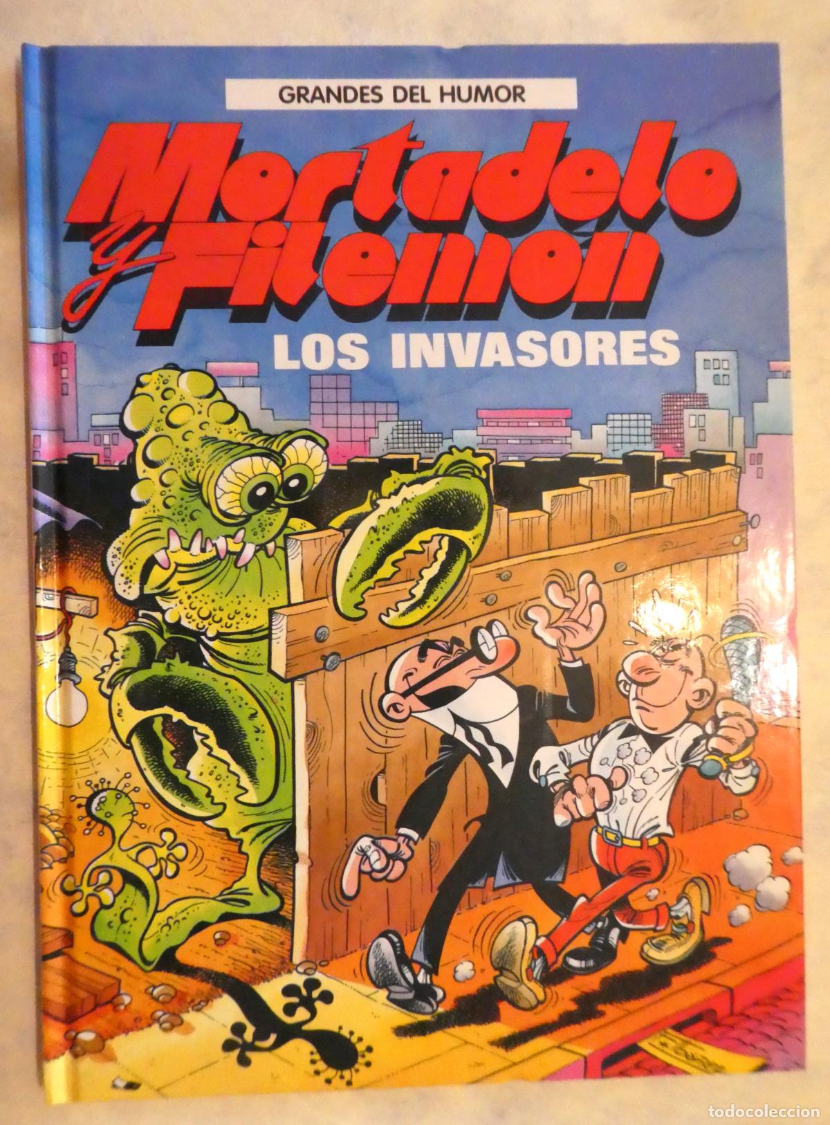 Tebeos: Mortadelo y Filem&oacute;n Los invasores - Grandes del Humor , 1&ordf; edici&oacute;n 1997
