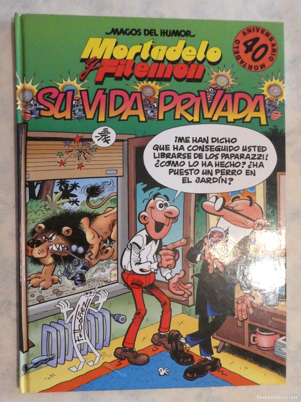 Tebeos: Mortadelo y Filem&oacute;n Su vida privada Magos del Humor , 2&ordf; edici&oacute;n 1998