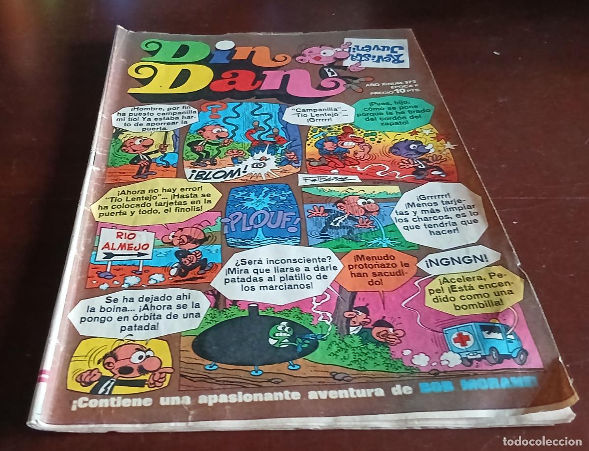 Tebeos: DIN DAN N&ordm; 372 - REVISTA JUVENIL - BRUGUERA