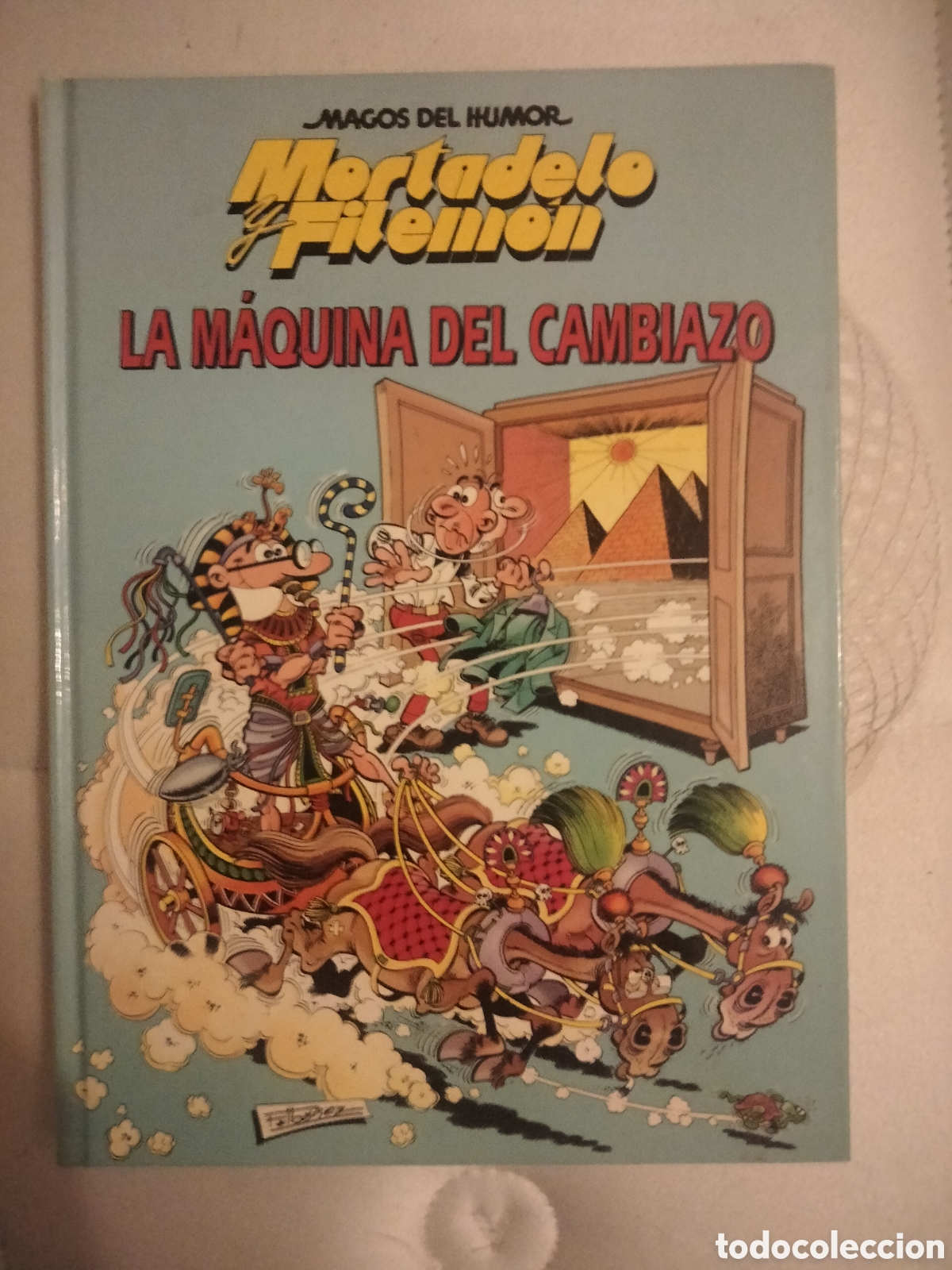 Tebeos: Mortadelo y Filem&oacute;n la m&aacute;quina del cambiazo