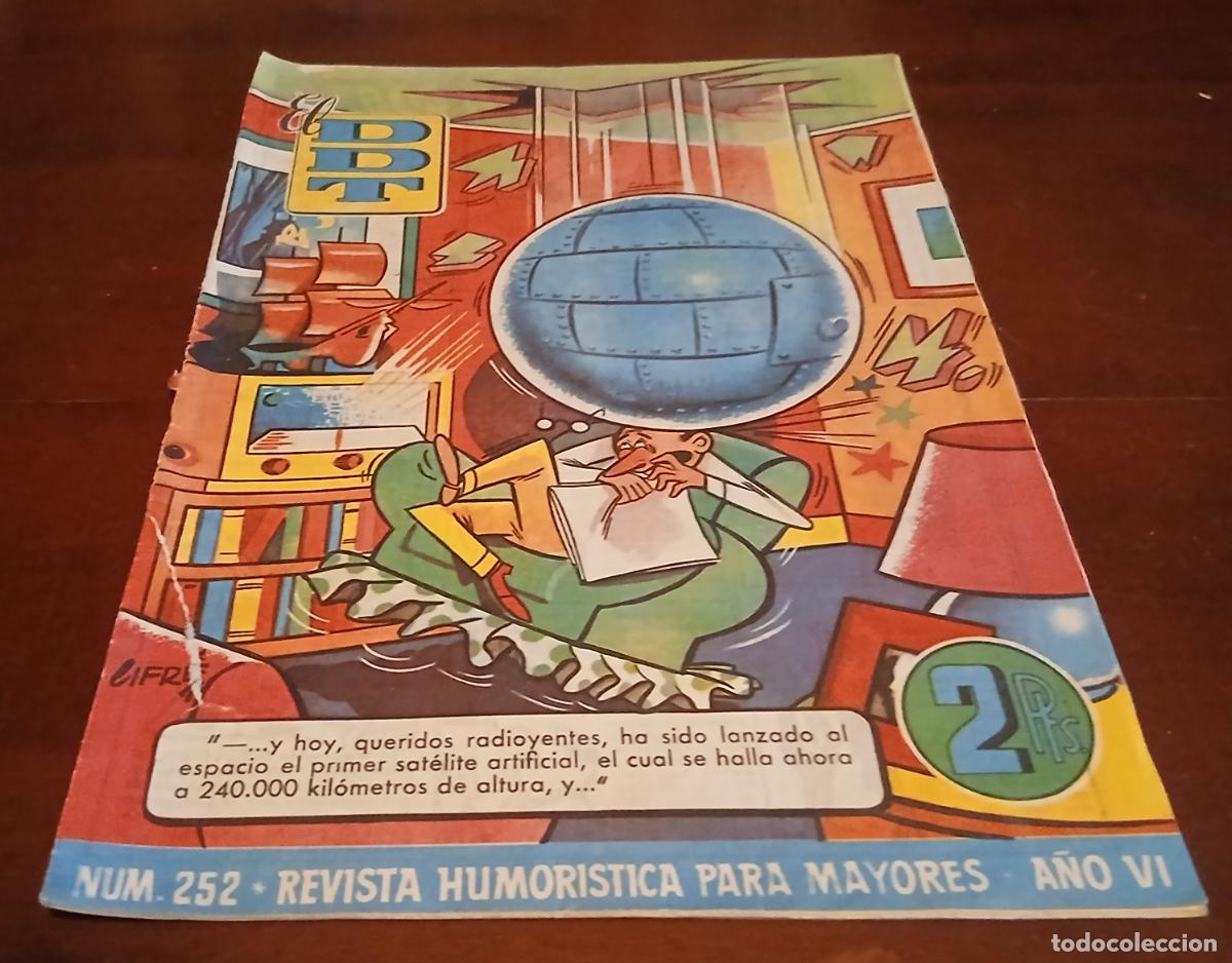 Tebeos: EL DDT N&ordm; 252 - REVISTA HUMORISTICA PARA MAYORES - BRUGUERA