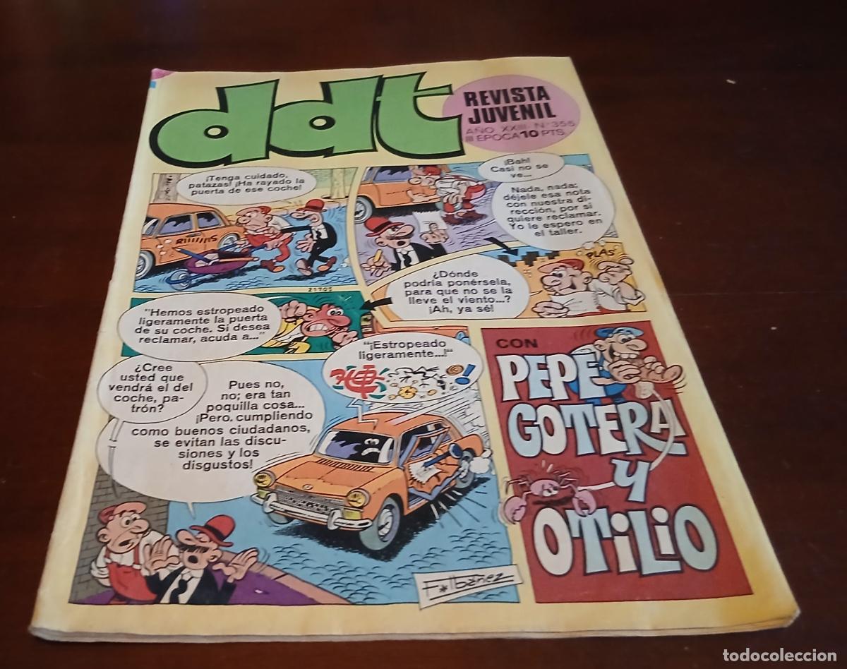 Tebeos: DDT N&ordm; 355 - REVISTA JUVENIL - BRUGUERA