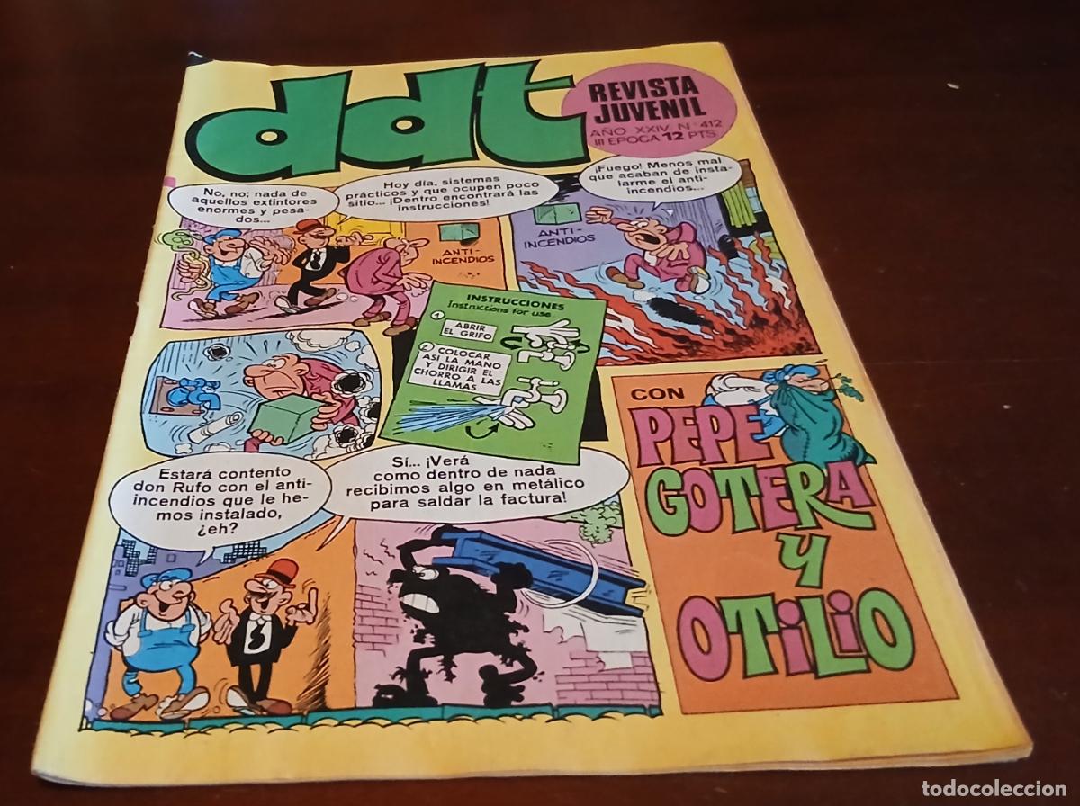 Tebeos: DDT N&ordm; 412 - REVISTA JUVENIL - BRUGUERA