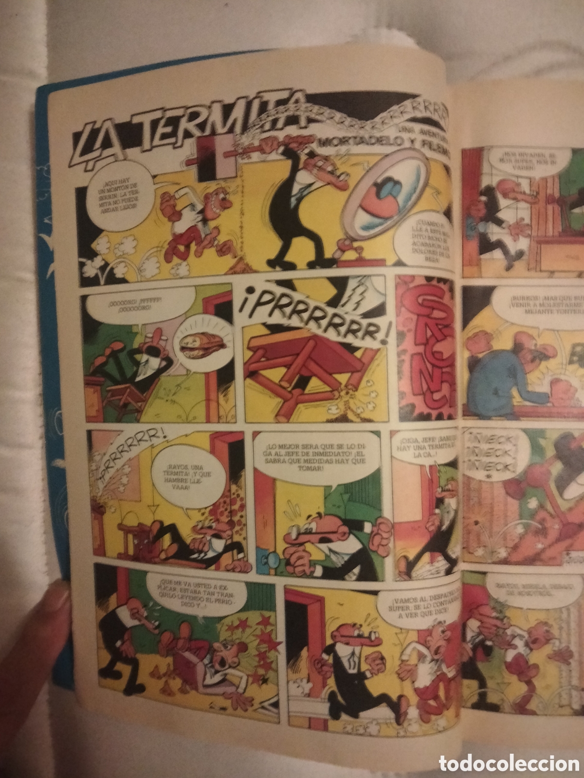 Tebeos: Mortadelo y Filem&oacute;n atacando al objetivo - Foto 2