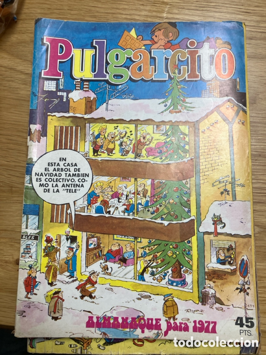 Tebeos: PULGARCITO - ALMANAQUE PARA 1977 - BRUGUERA