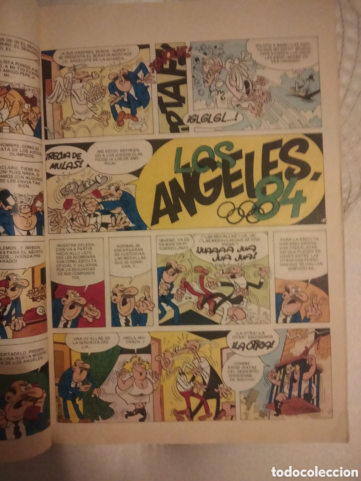 Tebeos: Mortadelo y Filem&oacute;n Los &aacute;ngeles 84 - Foto 2