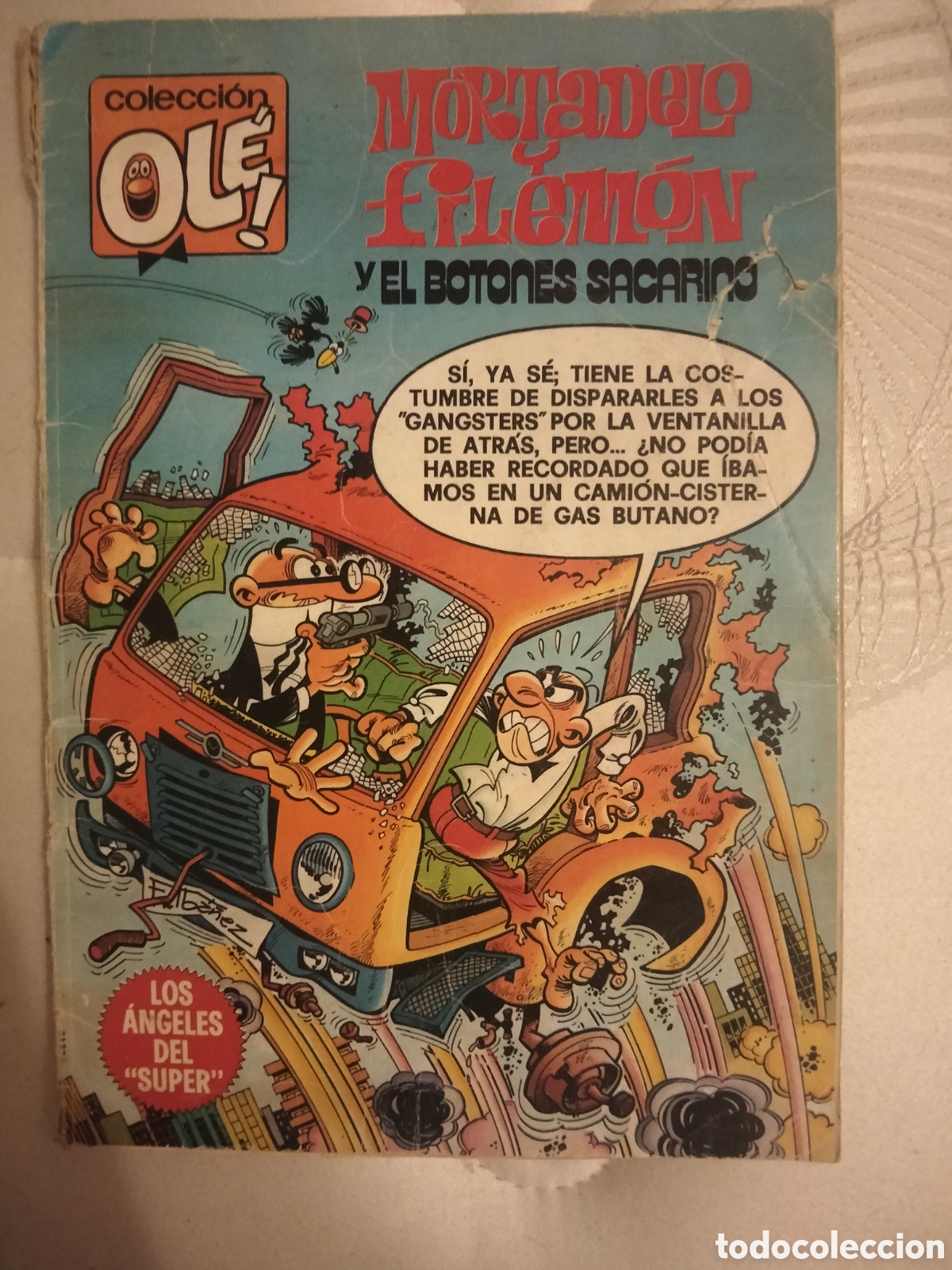 Tebeos: Mortadelo y Filem&oacute;n y el botones Sacarino