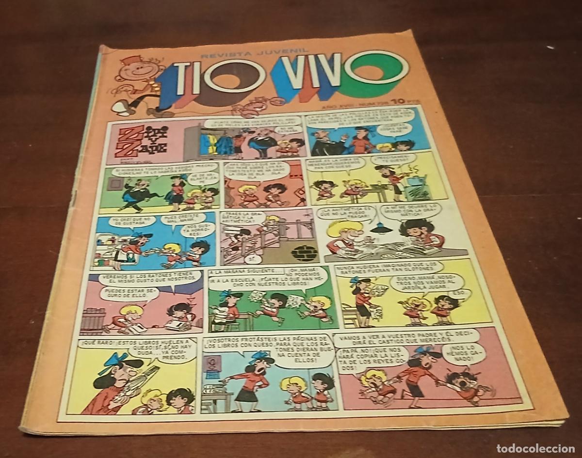 Tebeos: TIO VIVO N&ordm; 728 - REVISTA DE HUMOR - BRUGUERA