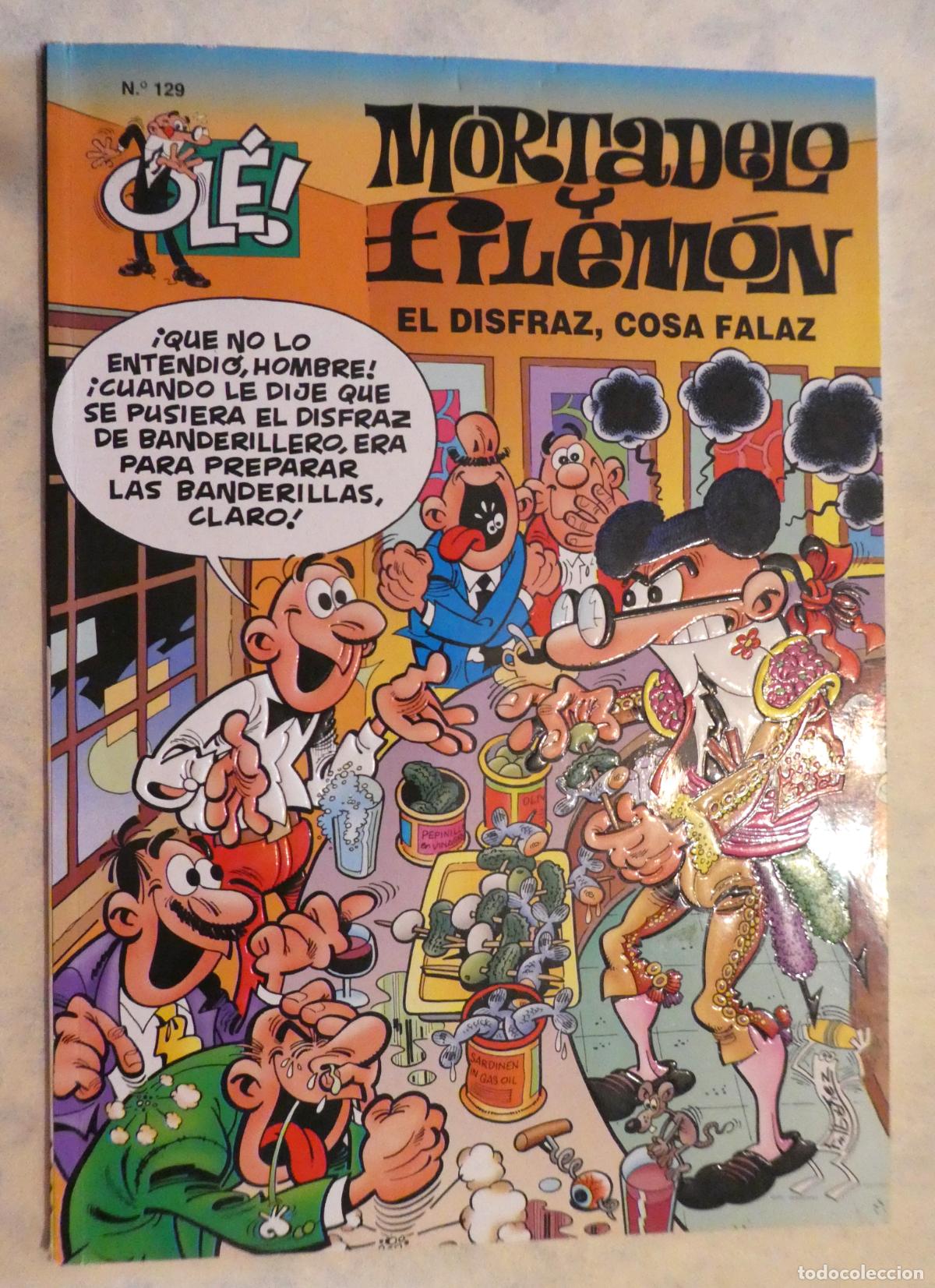 Tebeos: Mortadelo y Filem&oacute;n el disfraz, cosa falaz , 1&ordf; edici&oacute;n 1997