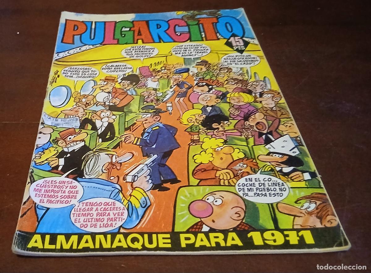 Tebeos: PULGARCITO - ALMANAQUE PARA 1971 - BRUGUERA