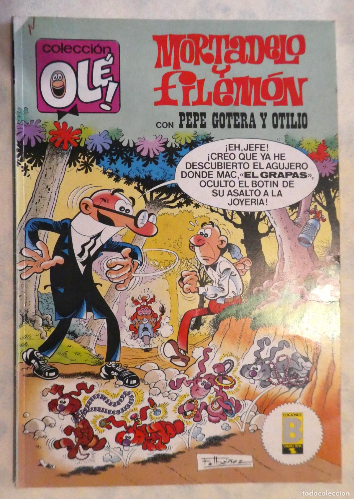 Tebeos: Mortadelo y Filem&oacute;n con Pepe gotera y Otilio , 1&ordf; edici&oacute;n 1989