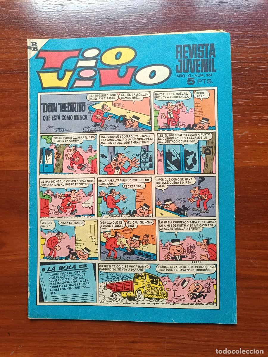 Tebeos: TIO VIVO NUMERO 361 BRUGUERA