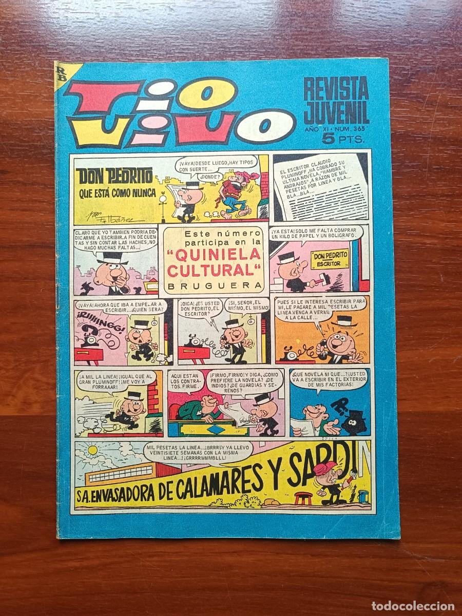 Tebeos: TIO VIVO NUMERO 365 BRUGUERA