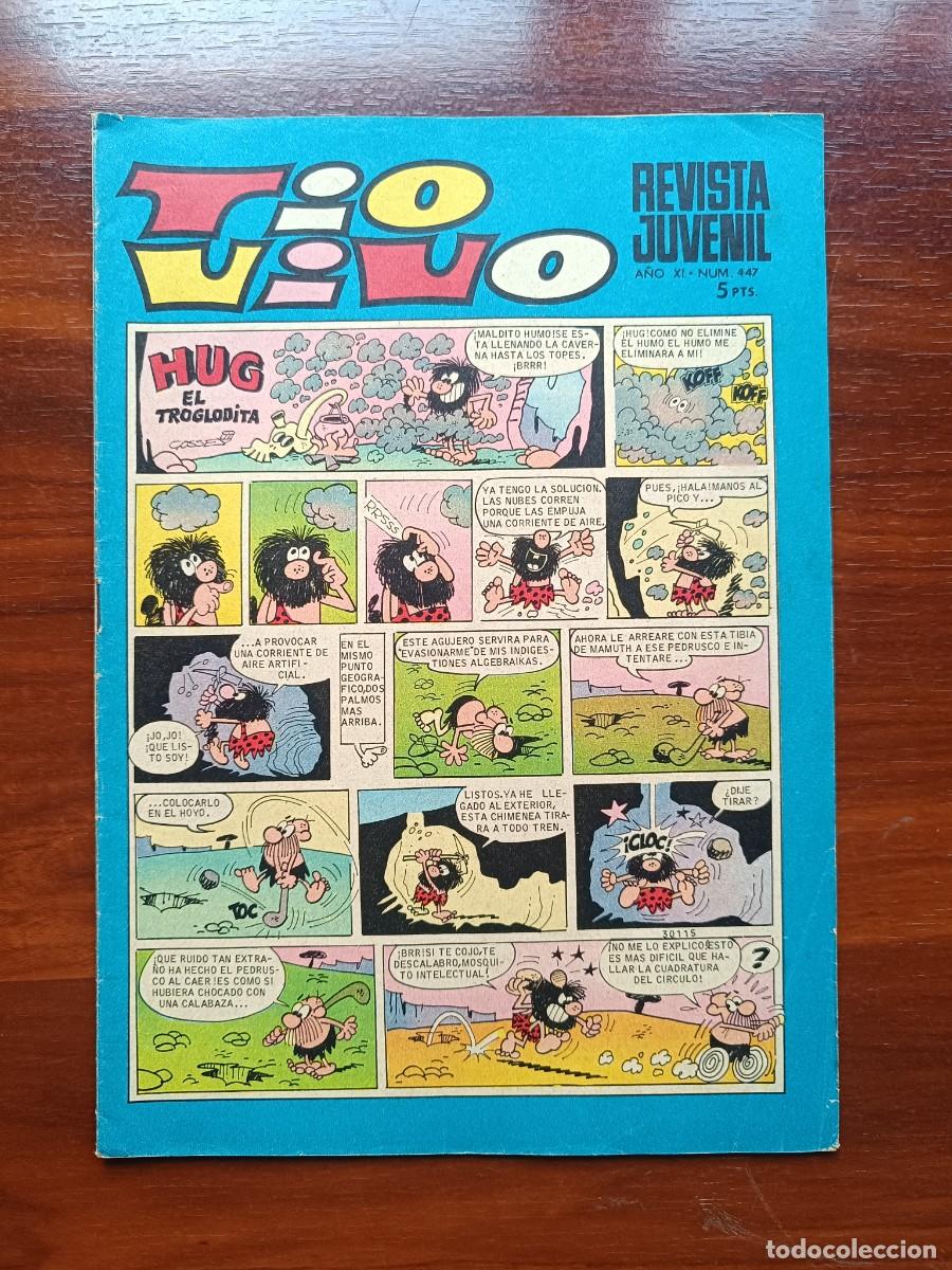 Tebeos: TIO VIVO NUMERO 447 BRUGUERA