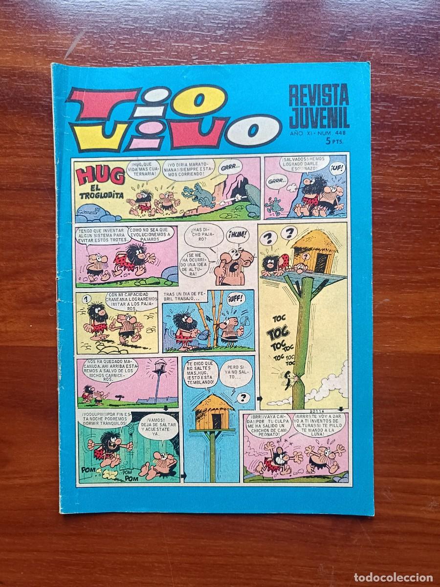 Tebeos: TIO VIVO NUMERO 448 BRUGUERA