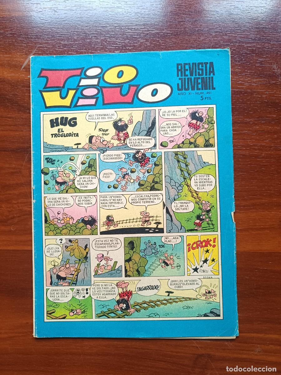 Tebeos: TIO VIVO NUMERO 451 BRUGUERA